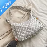 封后夏季托特包单肩大包包女2022新款通勤包大容量百搭休闲斜挎帆布包女包
