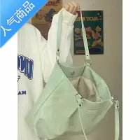 封后通勤软皮托特包女2022新款简约大容量购物袋大学生上课单肩包
