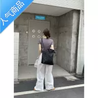 封后包包女2022新款韩版大容量绣线菱格ins单肩手提斜挎包潮