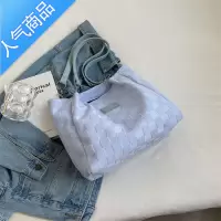 封后夏季感小包包女2022新款帆布百搭通勤单肩包大容量时尚托特包