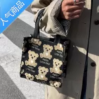 封后大学生上课帆布包包女2022新款韩版ins通勤包时尚外出上班手提袋女包