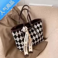 封后包包女大容量2021新款夏季小众2022单肩大包感上课通勤托特包女包