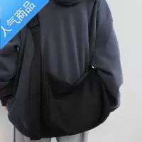 封后工装包斜挎书包潮牌男休闲日系机能风街头潮流ins暗黑女单肩背包女包