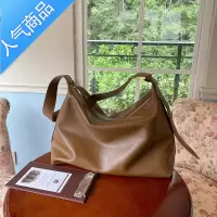 封后韩版百搭包包软塌简约风单肩包大包2022新款包包女大容量斜挎包