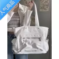 封后小众感单肩包大容量通勤托特包包女2022新款大学生上课手提包