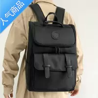 封后大容量牛津布双肩包男士通勤上班电脑背包日系简约休闲大学生书包