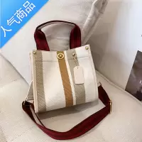 封后大容量大包包女休闲2021新款潮时尚单肩斜挎包百搭手提帆布托特包