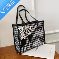 封后网红复古慵懒风单肩包女2022新款质感洋气百搭手提包大容量托特包
