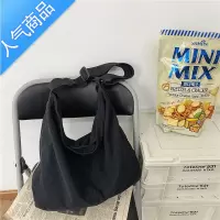 封后2022新款日系街头潮流斜挎包男女ins原宿潮牌复古帆布单肩包学生