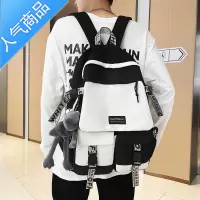 封后中学生书包男初中生大容量结实耐用时尚潮流高中生新款背包双肩包