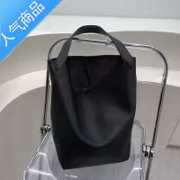 封后荔枝纹水桶包大容量托特包女ins小众慵懒风软皮单肩腋下包通勤包女包