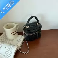 封后菱格链条包迷你包包女夏2022新款质感洋气百搭斜挎包手提小包