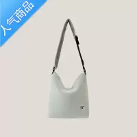 封后水桶包女单肩托特包宽带斜挎包尼龙布包运动健身包2022新款潮