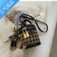 封后法式小众包包女2022千鸟格流行新款潮ins质感百搭时尚斜挎包