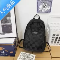 封后书包男大学生大容量日系ins简约双肩包女时尚潮流高中生旅行背包学生书包