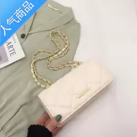 封后菱格小包包2022新款潮感百搭时尚链条包女ins小众单肩斜挎包女斜挎包