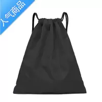封后抽绳双肩包防水运动束口袋定制logo简易书包健身背包马拉松赛事包学生书包