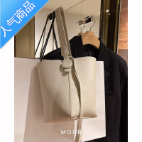 封后 小众设计休闲水桶包女包2022新款简约托特包单肩斜挎包手提包