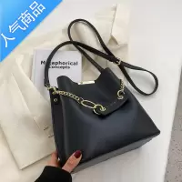 封后通勤大容量包包女夏2022新款质感小众单肩百搭斜挎水桶包夏季手提包