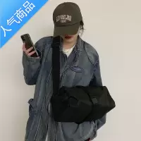封后红色健身吐司包牛津布新款女包包运动休闲瑜伽大容量斜挎包大包潮手提包