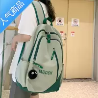 封后中学生书包女初中生大容量简约背包2022新款高中生双肩包女生ins