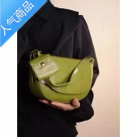 封后韩国ins小众超火手提腋下包包女2022新款复古百搭单肩斜跨马鞍包女包