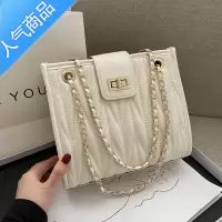 封后大容量包包女2022新款潮网红韩版菱格链条包感百搭大气托特包女包