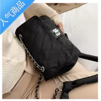 封后大容量大包包女2021新款潮时尚百搭菱格链条斜挎包网红简约单肩包