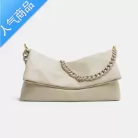 封后菱格软皮包原创小众几何腋下包单肩包2021新款包包女链条包