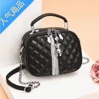 封后菱格链条包包女2022春新款女包小方包时尚休闲日韩手提单肩斜挎包