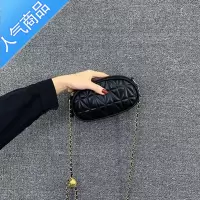 封后今年流行包包女夏2022年新款质感小众单肩菱格链条包斜挎女斜挎包