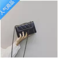 封后小香风包包女2021新款潮韩版时尚百搭斜挎网红洋气质感菱格链条包女斜挎包