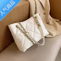 封后香港大包包小众百搭腋下女包菱格大容量单肩托特包女斜挎包
