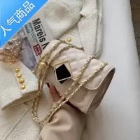 封后今年流行小众轻奢链条包包女夏2022新款感单肩斜挎包百搭女斜挎包