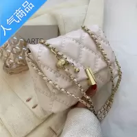 封后感小包包女ins小众2022新款今年流行洋气菱格链条斜挎包女斜挎包