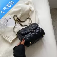 封后小众包包女夏季2022新款潮时尚女包百搭小金球菱格链条斜挎包女斜挎包
