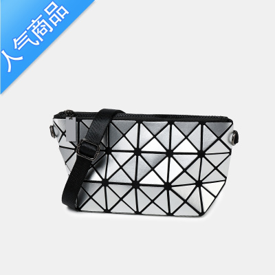 封后镭射几何菱格包小包包女2022新款潮夏季夜光菱形斜挎包链条包女斜挎包