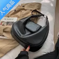 封后简约通勤大容量包包女包2021新款潮韩版百搭ins单肩腋下包感女斜挎包