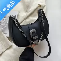 封后感今年流行包包女2022新款夏季斜挎小众设计单肩腋下包法棍包女斜挎包
