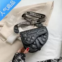 封后感洋气包包女夏2021新款潮单肩斜挎包网红女包时尚马鞍包女斜挎包