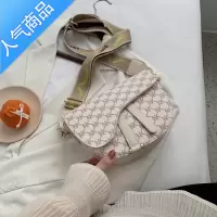 封后质感小包包女2021新款潮小众设计时尚马鞍单肩斜挎包洋气百搭女斜挎包