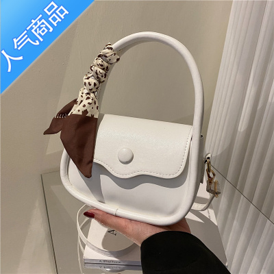 封后手提小包包女2022新款春夏百搭马鞍包小众质感ins时尚单肩斜挎包女斜挎包