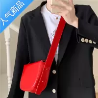 封后包包女夏ins小众设计宽肩带气质马鞍包2022新款休闲单肩斜挎小包女斜挎包