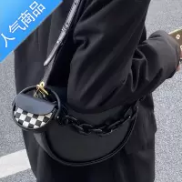 封后今年流行腋下包包女2022新款夏季百搭质感小众链条马鞍包斜挎女斜挎包