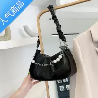 封后法式小众设计云朵包包女2022新款时尚褶皱腋下包感百搭斜挎包女斜挎包