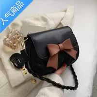 封后法式小众蝴蝶结包包女2022新款潮时尚百搭ins超火白色单肩斜挎包
