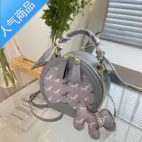 封后感小包包女2022夏季新款潮时尚手提圆包小众单肩包百搭斜挎包女斜挎包