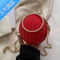 封后小众设计迷你小包包女夏2022新款潮链条斜挎包个性手提圆球小圆包