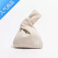 封后手提包女小包夏百搭可爱手拎灯芯绒包2021新款迷你小众零钱遛弯包女包