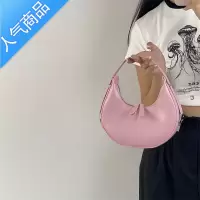 封后韩版ins小众设计个性复古月牙包包女2022新款简约百搭单肩腋下包女斜挎包
